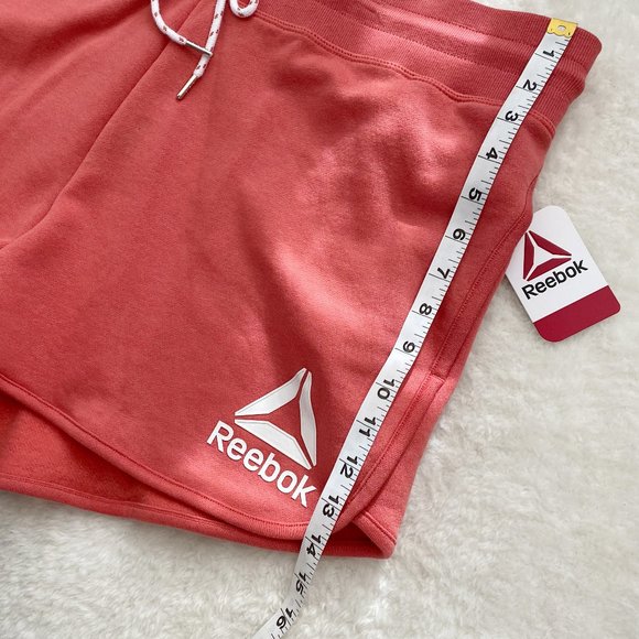 Reebok Women's Plus Size Relaxed Fit Running Short, Coral, XXXL - Picture 6 of 8